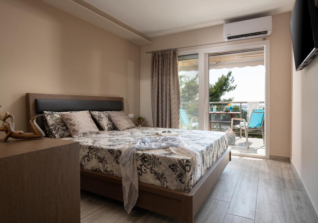 Sunset Studios - Suites With Seaview & Back Side Apartements Toroni Dış mekan fotoğraf
