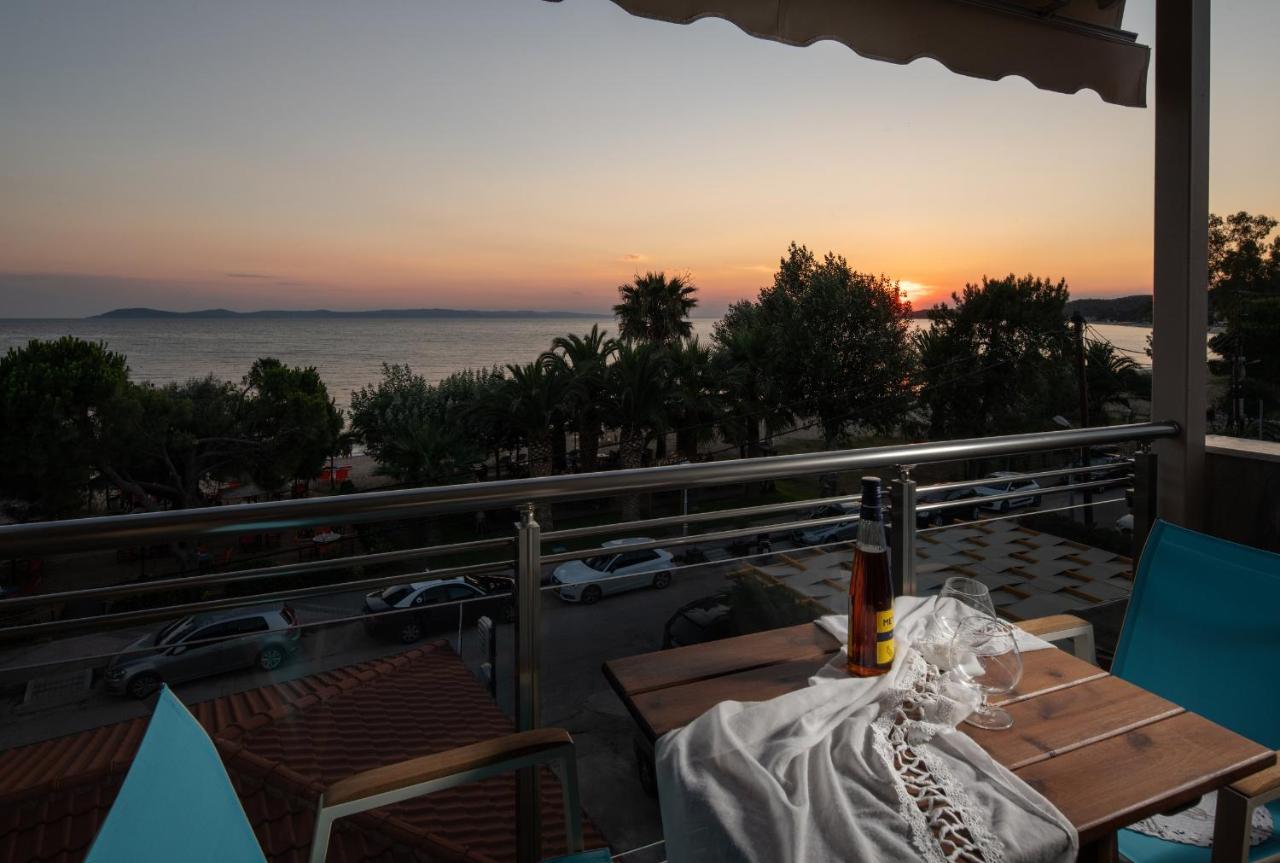 Sunset Studios - Suites With Seaview & Back Side Apartements Toroni Dış mekan fotoğraf